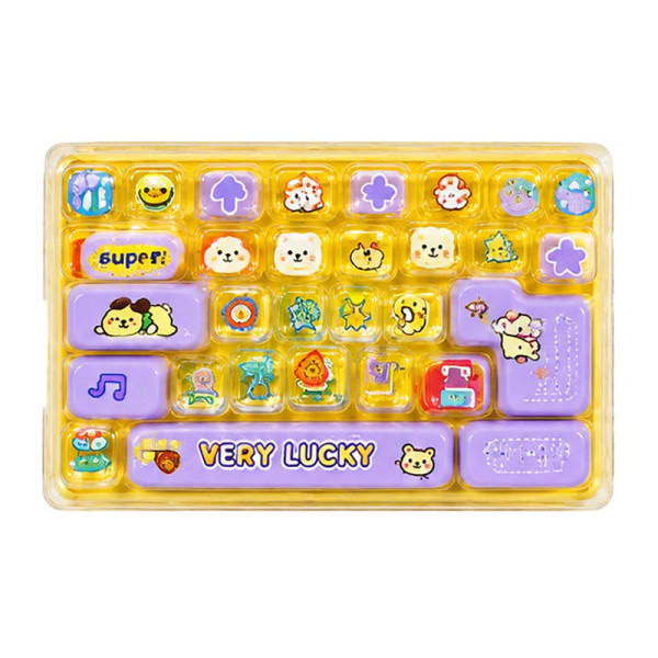 Іграшка антистрес Міні клавіатура MGNG03174_Yellow Violet
