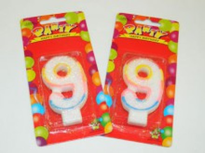 Свічки-цифри №9