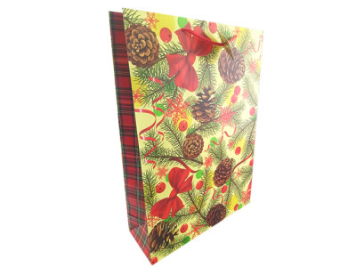 Пакет Ялинка з шишками 291405