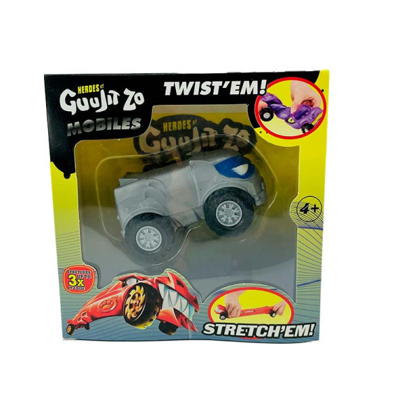 Стретч-антистрес GuujitZu у вигляді машинки C2881_Mask Gray Стретч-антистрес GuujitZu у вигляді машинки C2881_Mask Gray