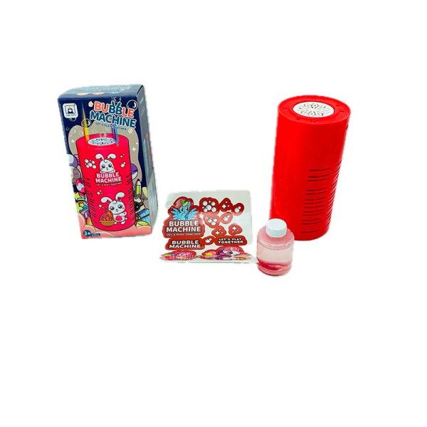 Генератор мильних бульбашок на батарейках 134-74A_Red