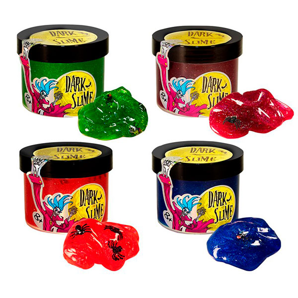 Слайм "Dark slime - з декором" - 0100 кг в асортименті в блоці 12 шт в 71829 Слайм "Dark slime - з декором" - 0100 кг в асортименті в блоці 12 шт в 71829