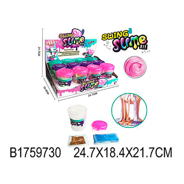Ігровий набір "Slime" 3 кольори 202B