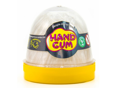 Лизун-антистрес ТМ Mr.Boo Hand gum "Біле срібло" 120 г. 80096