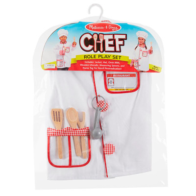 Дитячий костюм Melissa & Doug Chef Role Play Set Костюм Шеф-кухар 4838