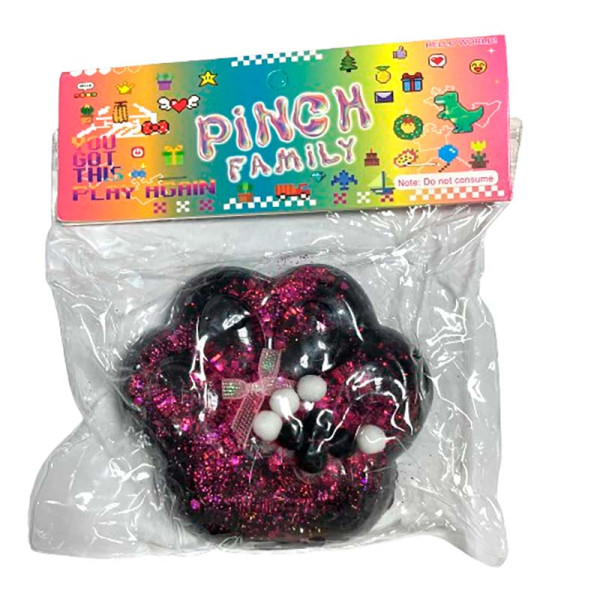 Лапка антистрес сорно-рожева stb-14