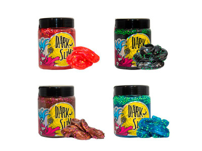 Слайм "Dark slime - з кульками" - 250 г в асорт. 71831