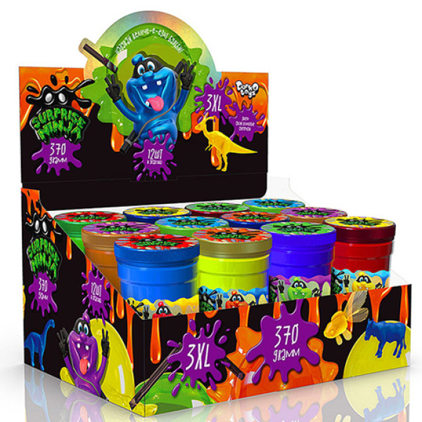 Слайм Danko Toys "Surprise Ninja" 3 XL SLM-08-01U