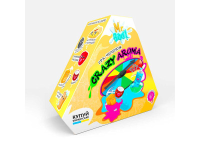 Гра-челендж TM Mr.Boo Crazy Aroma 2 лізун-антистрес (9 шт в дозі) 80121