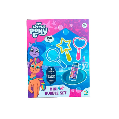 Набір мильних бульбашок DoDo Pony 150 мл 200609 Набір мильних бульбашок DoDo Pony 150 мл 200609