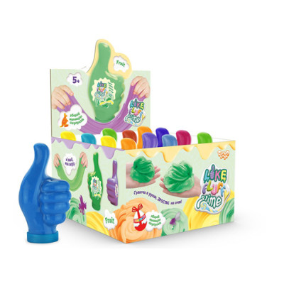 Вязка маса Слайм Danko Toys LIKE Fluffy Slime 350 г LFS-01-01U