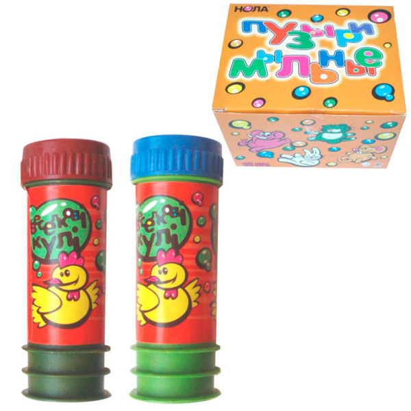 Дитяча іграшка "Веселкові кулі" 60 мл (кор.12) 288 Дитяча іграшка "Веселкові кулі" 60 мл (кор.12) 288