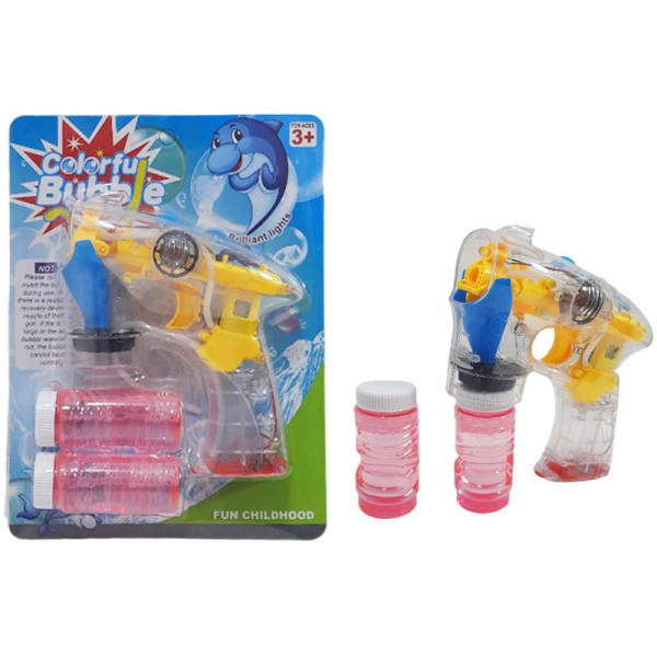 Пістолет з мильними бульбашками на батарейках 961816 Пістолет з мильними бульбашками на батарейках 961816