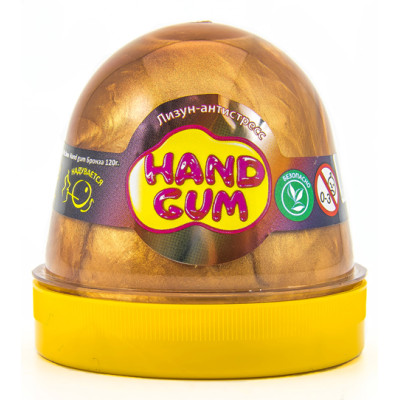 Лизун-антистрес ТМ Mr.Boo Hand gum "Бронза" 120 г. 80103