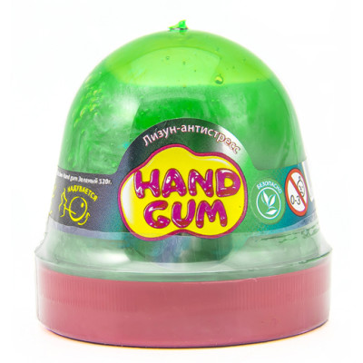 Лизун-антистрес ТМ Mr.Boo Hand gum Зелений 120 г. 80100