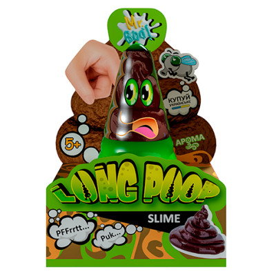 Іграшка Лізун-антистрес ТМ Mr.Boo Long Poop 250г 80116