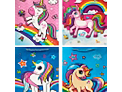 Пакет 43*30*12 "Єдинороги" (12 шт в пак) 291737