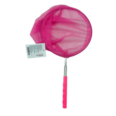 Сачок для метеликів телескоп 5 кольор. 85см SA-1807_Pink