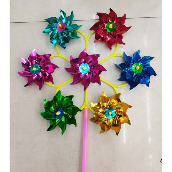 Вітрячок 28 см 7 квіток V2453