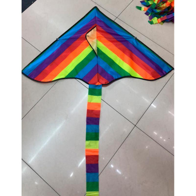 Повітряній змій з райдужним принтом 140 см VZ2106