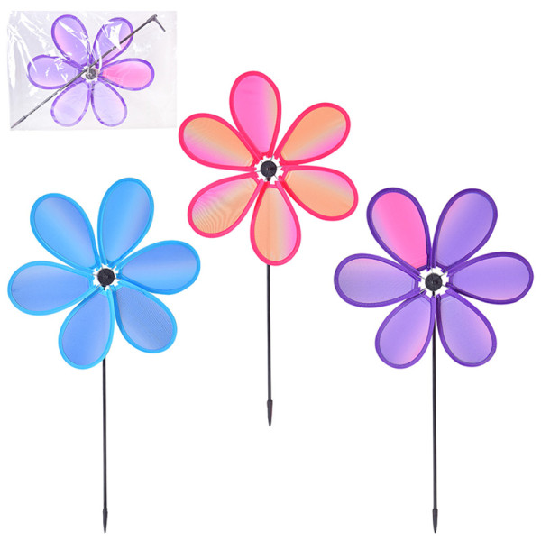 Вітрячок- квітка 27 см3 кольори V2106 Вітрячок- квітка 27 см3 кольори V2106