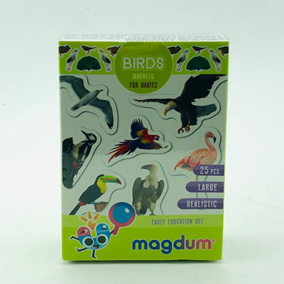 Набір магнітів "Птахи фото" ML4031-30 EN