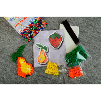 Набір дитячої творчості Умняшка Магніти з термомозаїки без планшета "Фрукти ТМ-020