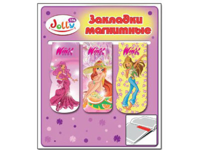 Магнітні закладки "Вінкс" MZ312.01