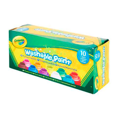 Фарби для малюків Crayola 10 кольорів 54-1205