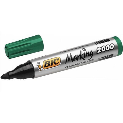 Маркер BIC перманентний зелений 2000 02 Маркер BIC перманентний зелений 2000 02