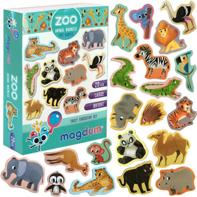 Магнітний набір "Зоопарк" на англ.мові ML4031-05 EN