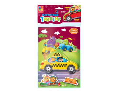 Магнітна гра "Тюнінг" укр VT3204-25