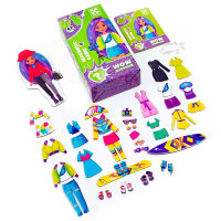 Магнітний одягалка Vladi Toys WOW Surprise "Travel" з картону VT3210-15