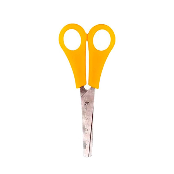 Ножиці "Дитячі" кольорові "C" 13см 50435_Yellow