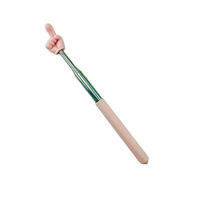 Указка палець Пікмі Палка телескопічна 21 - 70 см 5421 с_Light-Pink