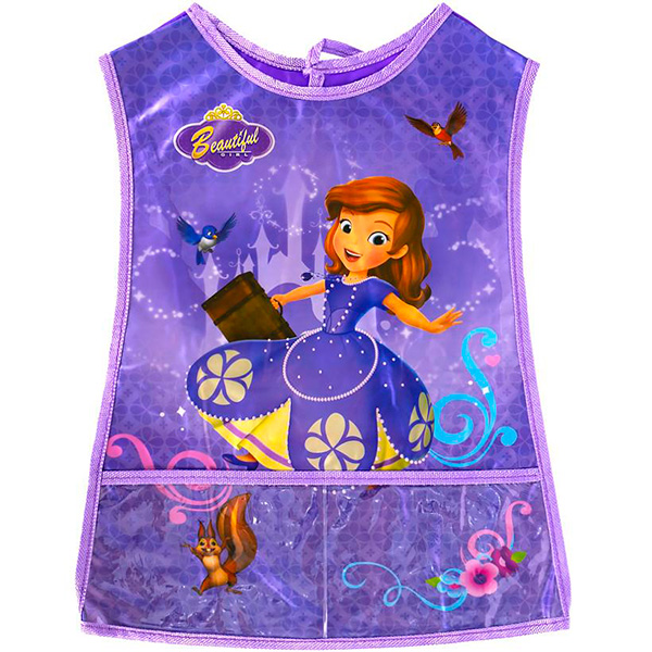 Фартух - накидка дитячий силікон "Гарна дівчинка" №7 109886