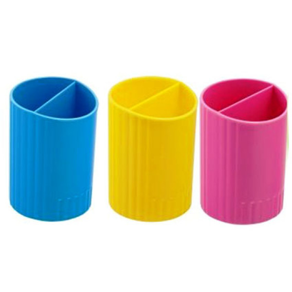 Стакан для ручок "SFERIK" круглий на два відділення ZB.3000-02