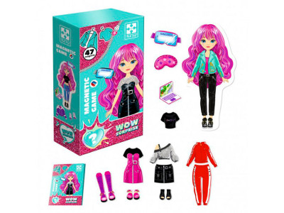 Магнітна одягалка Vladi Toys WOW Surprise "Gamer" з картону VT3210-14 Магнітна одягалка Vladi Toys WOW Surprise "Gamer" з картону VT3210-14