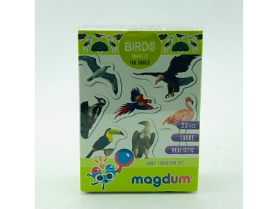 Набір магнітів "Птахи фото" ML4031-30 EN