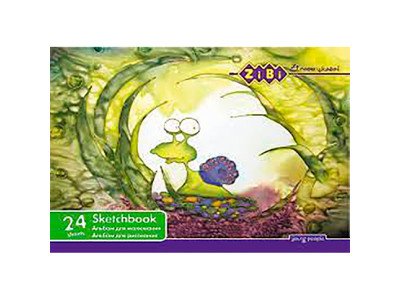 Альбом для малювання А4 24 аркуші 120 г/м2 KIDS Line ZB.1424