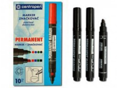 Маркер товстий CENTROPEN чорний 8566Ч Маркер товстий CENTROPEN чорний 8566Ч
