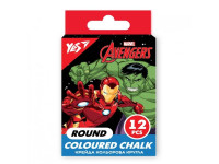 Крейда кольорова Marvel кругла 12 штуки 400475