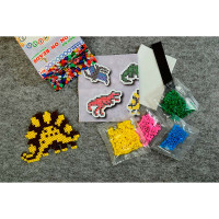 Набір дитячої творчості Умняшка Магніти з термомозаїки без планшета "Диноза ТМ-011