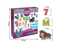 Магнітний набір "Літери та цифри" на англ. мові ML4031-09 EN