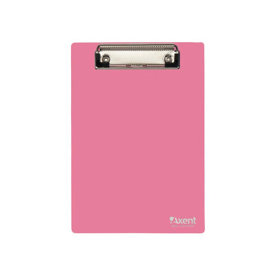 Планшет Axent А5 пластиковий прозорий 2516-27_Pink