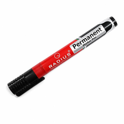 Маркер перманентний 2 кольори 7887_Red