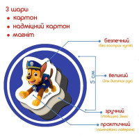 Набір магнітів. Магнітна історія Щенячий патруль. Велика пригода" ML4034-15