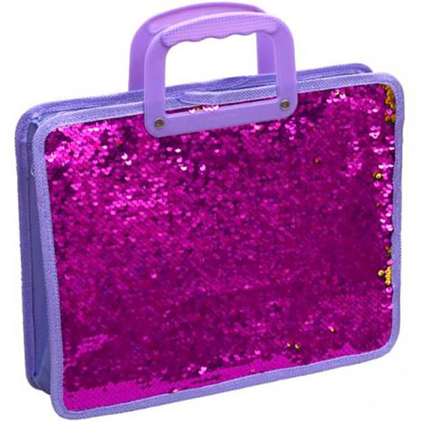 Сумка пластикова з паєтками 106950_Pink Сумка пластикова з паєтками 106950_Pink