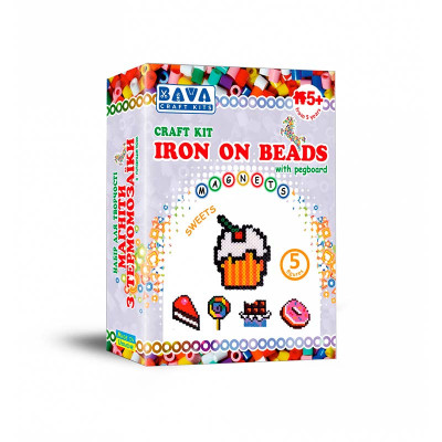 Набір для детячої творчості Умняшка "Магніти з термомозаїки "Солодощі" ТМ-007