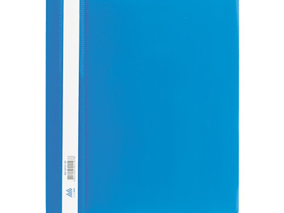 Швидкозшивач Buromax пластиковий А5 синій BM.3312-02 Швидкозшивач Buromax пластиковий А5 синій BM.3312-02